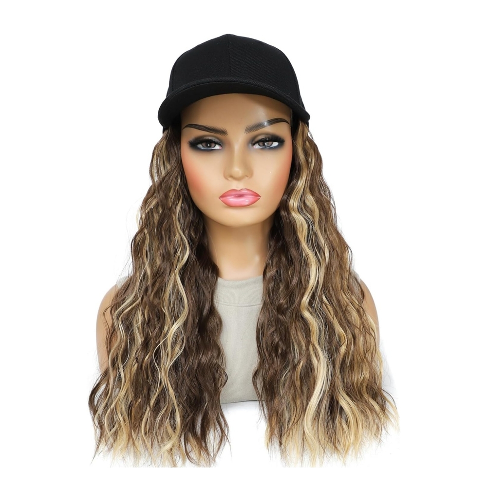 Baseball Cap Wig